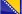 Bosnien-Herzegowina Flagge